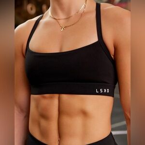 LSKD Momentum Sports Bra. NAVY. Size Medium